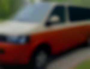 Volkswagen T5 Caravelle Long verzia. 9 mieste